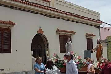 Misa, procesión y encuentro vecinal en La Higuera Canaria este domingo/TA.